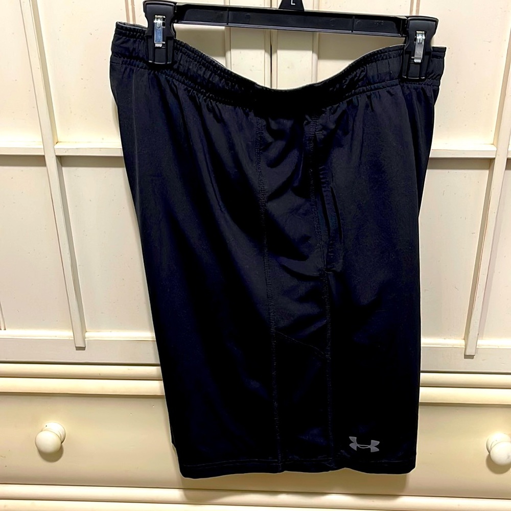 Mens black athletic shorts